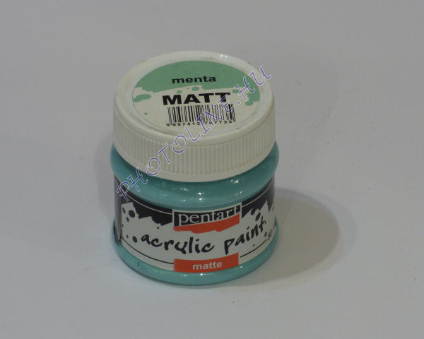 Akrilfesték matt, 50 ml, menta