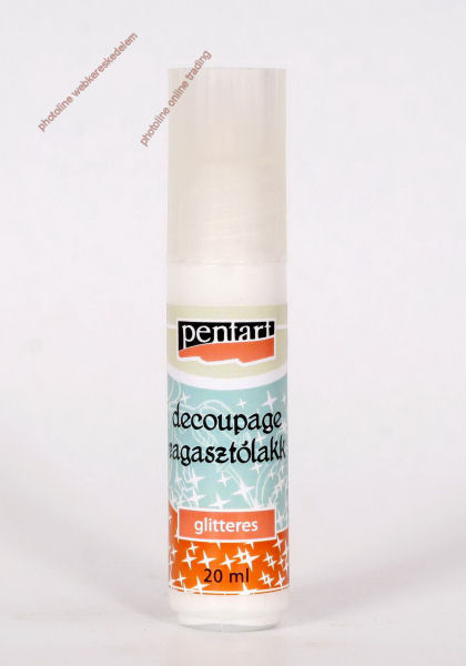 DECOUPAGE GLITTERES RAGASZTÓLAKK 20 ML