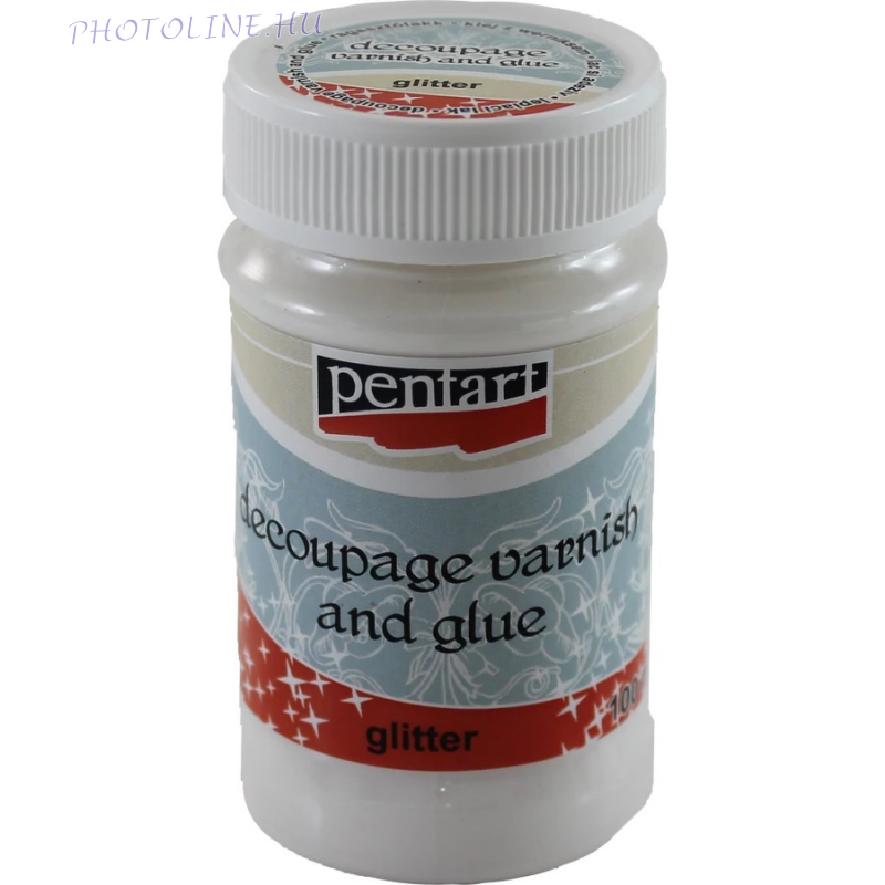 DECOUPAGE GLITTERES RAGASZTÓLAKK 100 ML