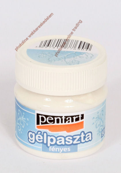 Gélpaszta, átlátszó, fényes, 50 ml