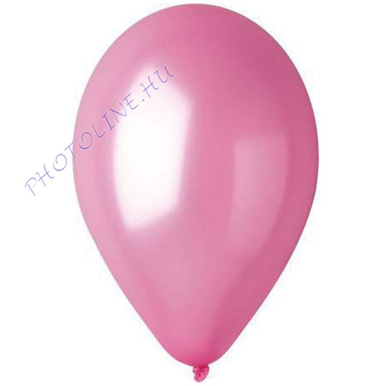 Léggömb - lufi, 25 cm, pink