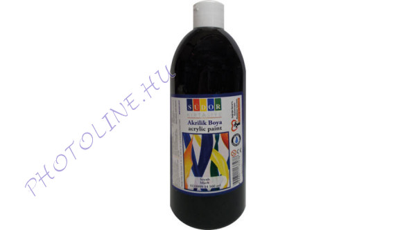 Südor XL akrilfesték 500 ml, fekete