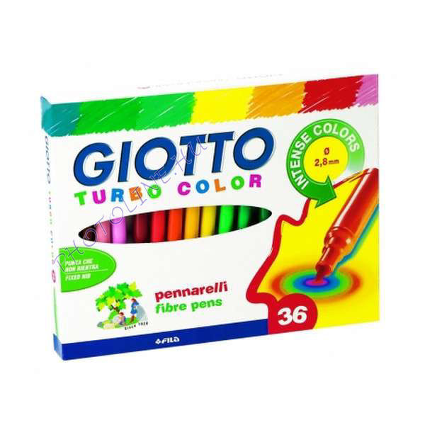 Filctoll 36 db-os, turbo color, GIOTTO