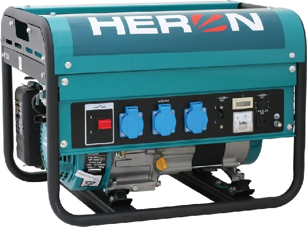 Heron benzinmotoros áramfejlesztő generátor, 2300 W, egyfázisú EGM-25 AVR (8896111)