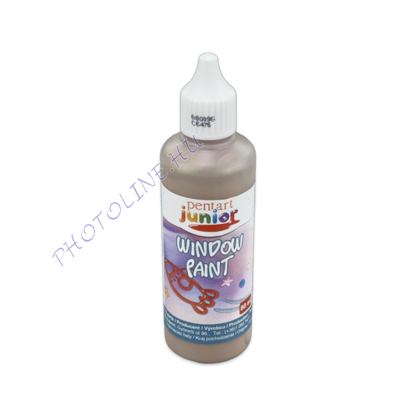 Üvegmatrica festék Pentart, 80ml, barna