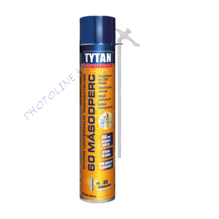 60 mp. gyors kézi ragasztóhab, Tytan B3, 750ml