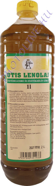 Faápoló lenolaj 1 liter