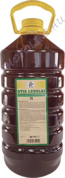 Faápoló lenolaj 5 liter