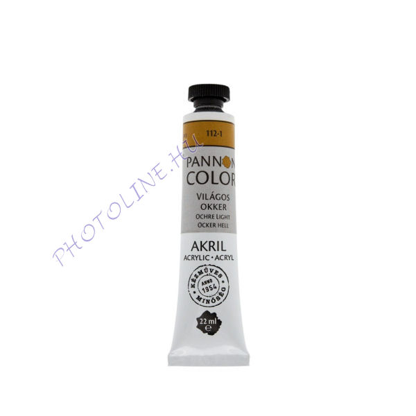 Pannoncolor akrilfesték VILÁGOSOKKER 22ml