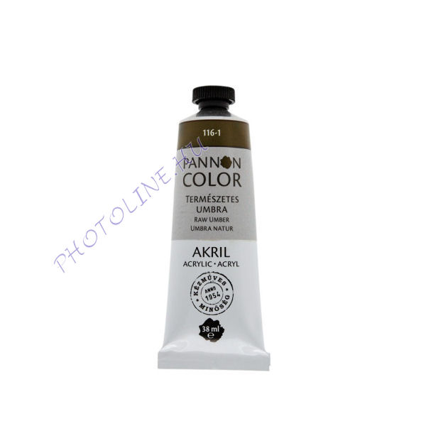 Pannoncolor akrilfesték TERMÉSZETES UMBRA 38ml