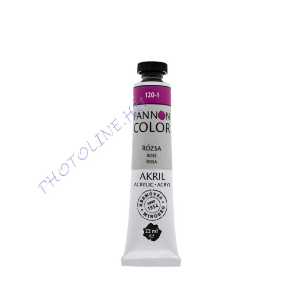 Pannoncolor akrilfesték RÓZSA 22ml