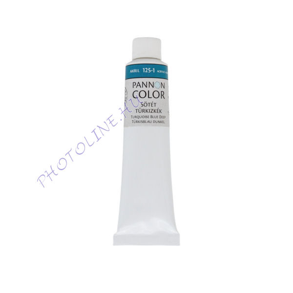 Pannoncolor akrilfesték SÖTÉT TÜRKIZKÉK 200ml