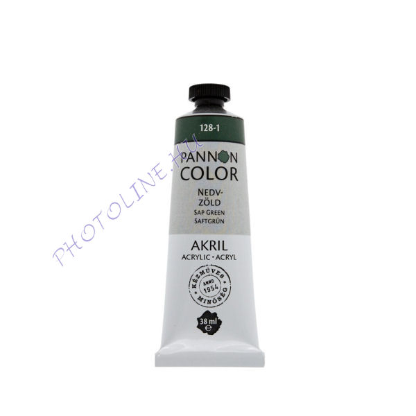 Pannoncolor akrilfesték NEDVZÖLD 38ml