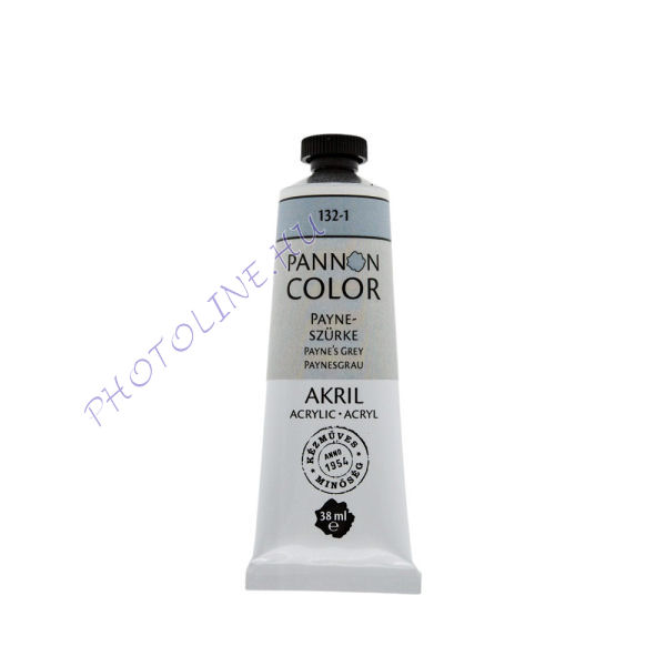 Pannoncolor akrilfesték PAYNES SZÜRKE 38ml