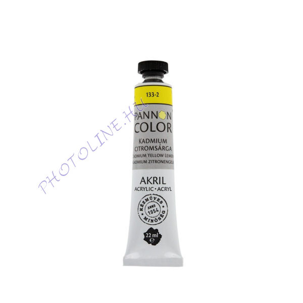 Pannoncolor akrilfesték KADMIUM CITROM 22ml