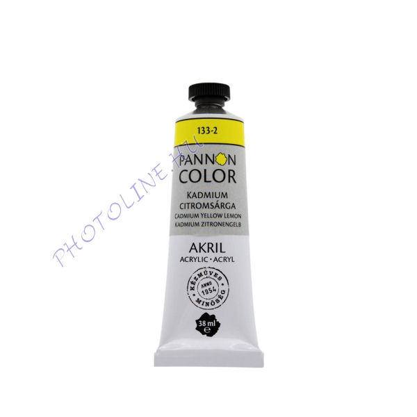 Pannoncolor akrilfesték KADMIUM CITROM 38ml