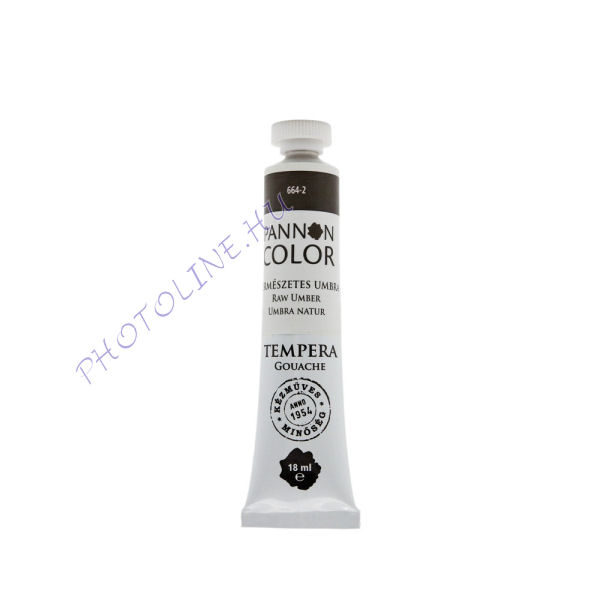 Művésztempera TERMÉSZETES UMBRA 18ml