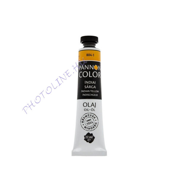 Pannoncolor olajfesték INDIAISÁRGA 22ml