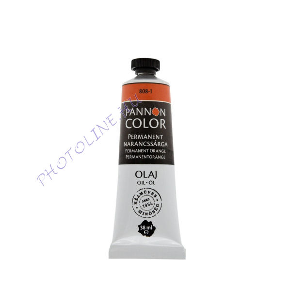 Pannoncolor olajfesték PERMANENT NARANCS 38ml