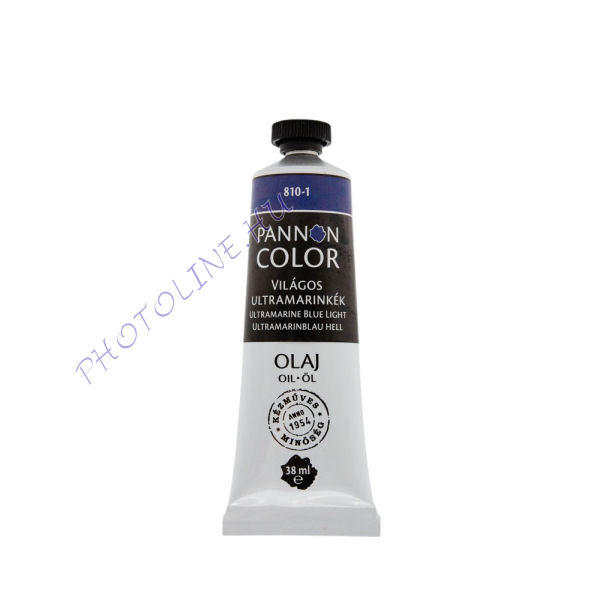 Pannoncolor olajfesték VILÁGOS ULTRAMARINKÉK 38ml