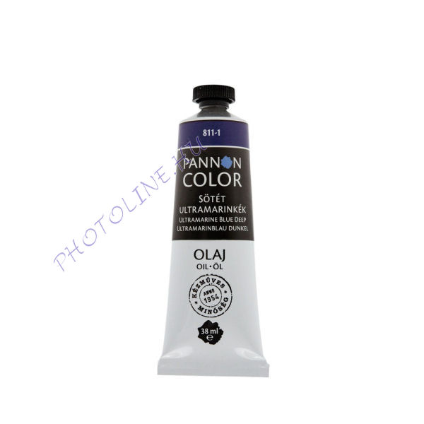 Pannoncolor olajfesték SÖTÉT ULTRAMARINKÉK 38ml