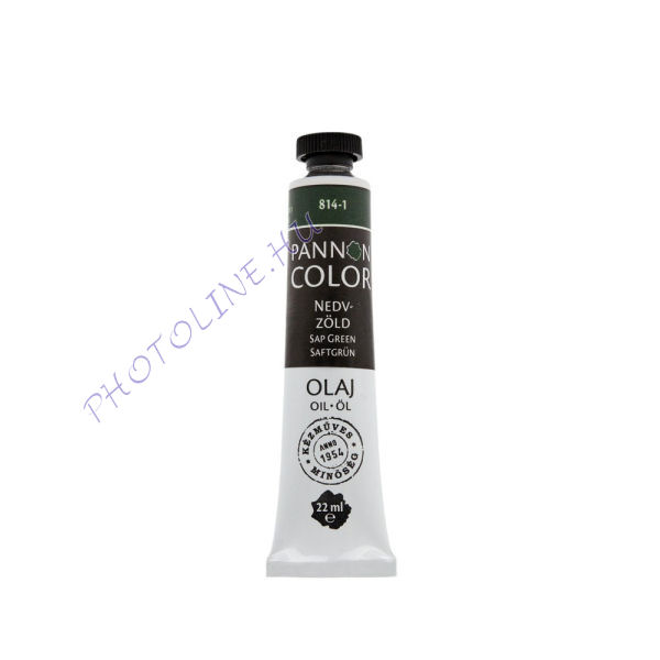 Pannoncolor olajfesték NEDVZÖLD 22ml