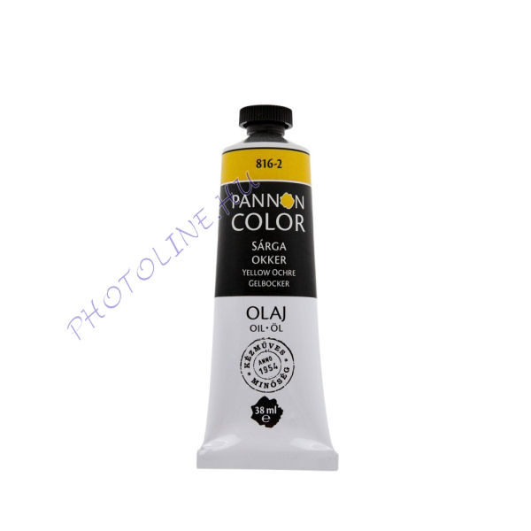 Pannoncolor olajfesték SÁRGAOKKER 38ml