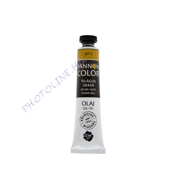 Pannoncolor olajfesték VILÁGOS OKKER 22ml