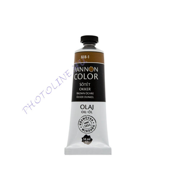 Pannoncolor olajfesték SÖTÉT OKKER 38ml