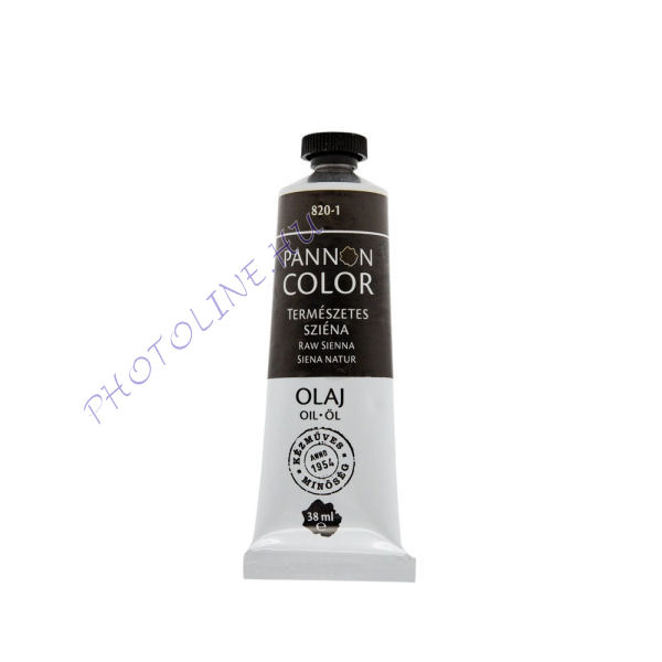 Pannoncolor olajfesték TERMÉSZETES SZIÉNA 38ml