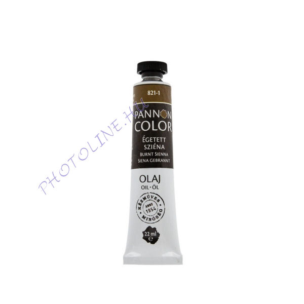 Pannoncolor olajfesték ÉGETETT SZIÉNA 22ml