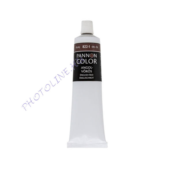 Pannoncolor olajfesték ANGOLVÖRÖS 200ml