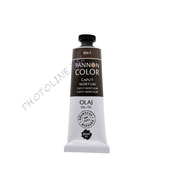 Pannoncolor olajfesték CAPUTMORTUM 38ml