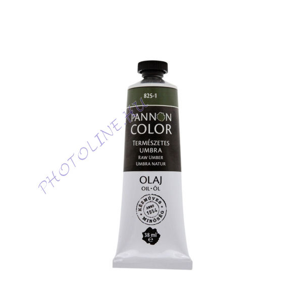 Pannoncolor olajfesték TERMÉSZETES UMBRA 38ml