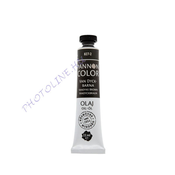 Pannoncolor olajfesték VAN DYCK-BARNA 22ml