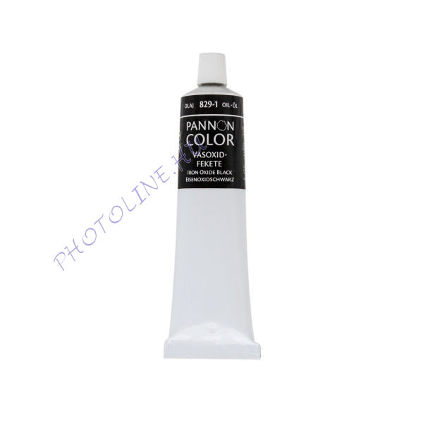 Pannoncolor olajfesték VASOXIDFEKETE 200ml