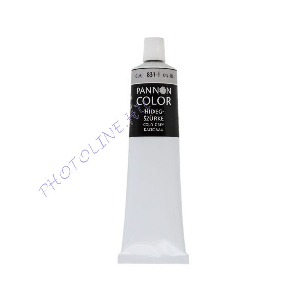 Pannoncolor olajfesték HIDEGSZÜRKE 200ml