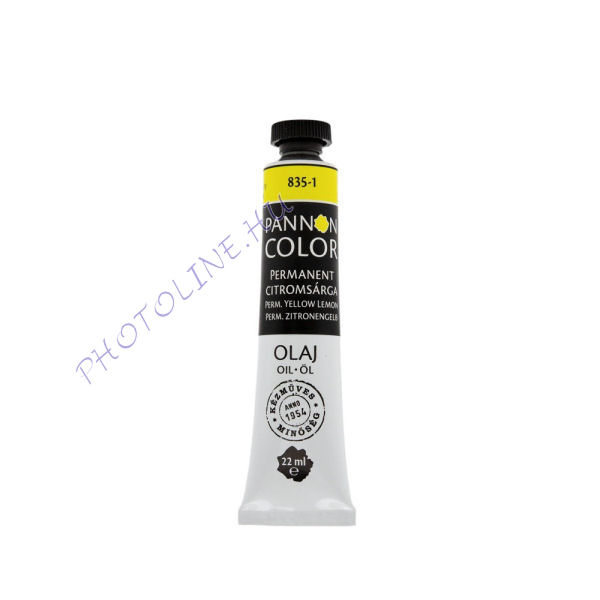 Pannoncolor olajfesték PERMANENT CITROM 22ml