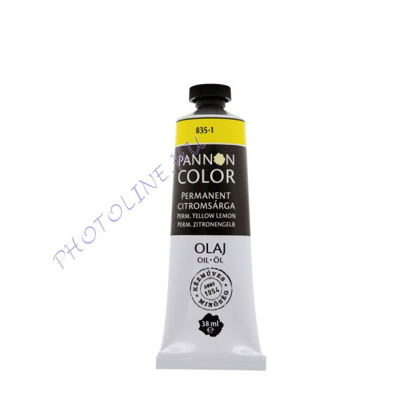 Pannoncolor olajfesték PERMANENT CITROM 38ml