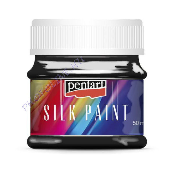 Pentart Selyemfesték SZÜRKE 50ml