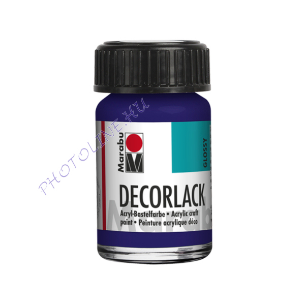 Decorlack festék SÖTÉT IBOLYA 15ml