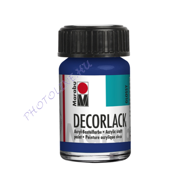 Decorlack festék KÖZÉPKÉK 15ml