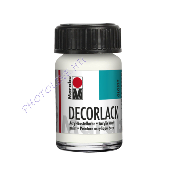 Decorlack festék FEHÉR 15ml