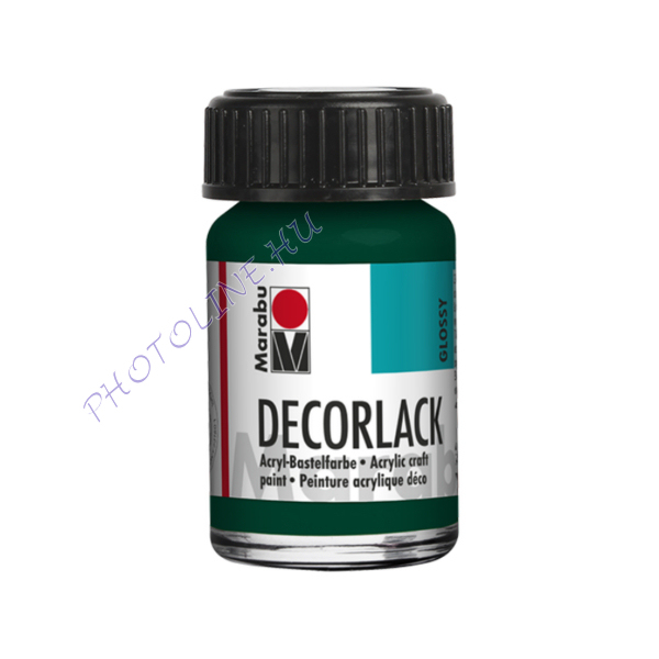 Decorlack festék FENYŐZÖLD 15ml