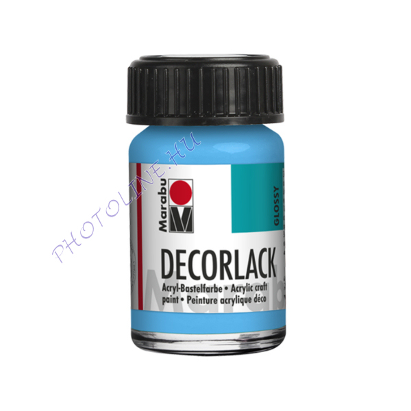 Decorlack festék VILÁGOSKÉK 15ml