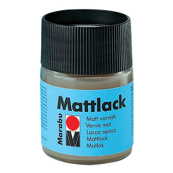 Marabu oldószeres lakk, matt 50ml varnish lack