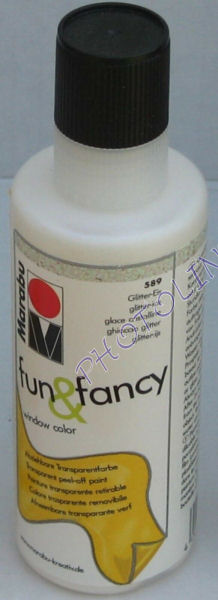 Fun&Fancy matricafesték glitter JÉGKÉK 80ml