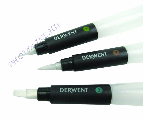 Derwent aquaflow vízecset 3 (ferde)