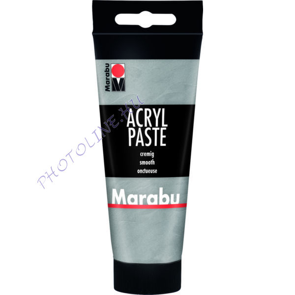 Marabu acryl paste 100 ml ezüst struktúrpaszta