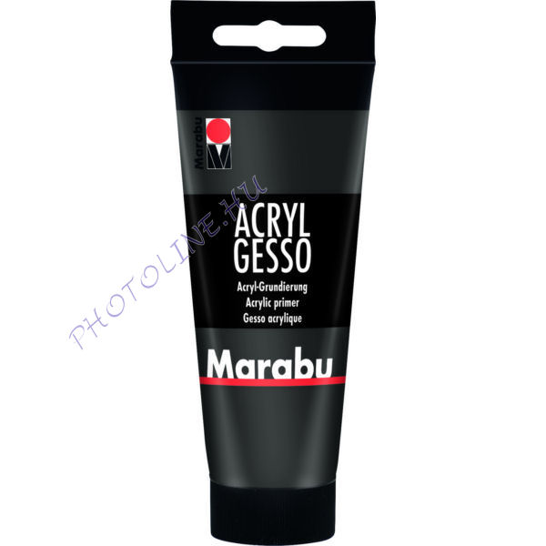 Marabu acryl gesso 100 ml fekete alapozó